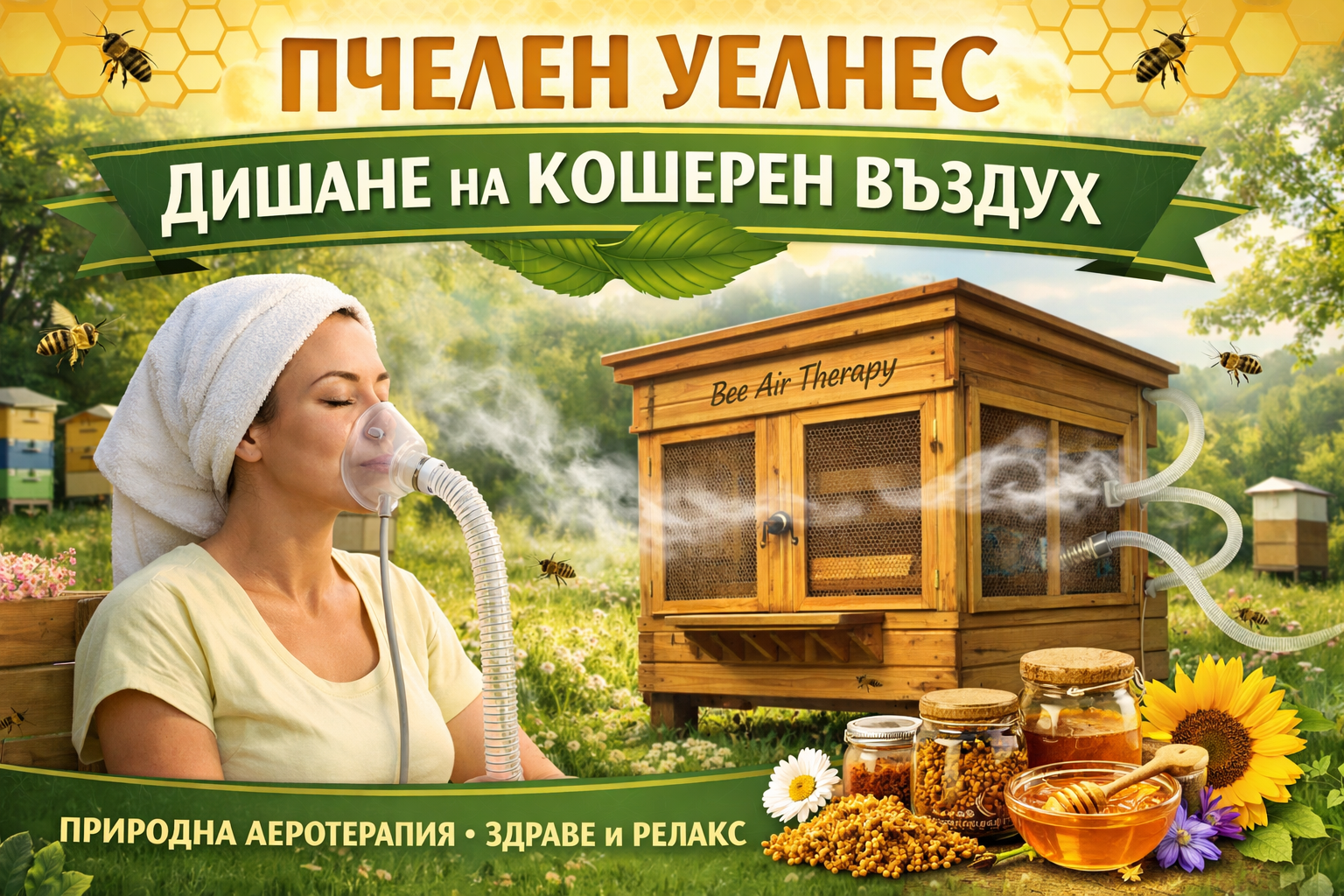 Открийте непознатите ползи от апитерапията: от дишане на кошерен въздух и прополис до био-резонанса на пчелите. Науката за здравето с Пчелен мед Флоримед.