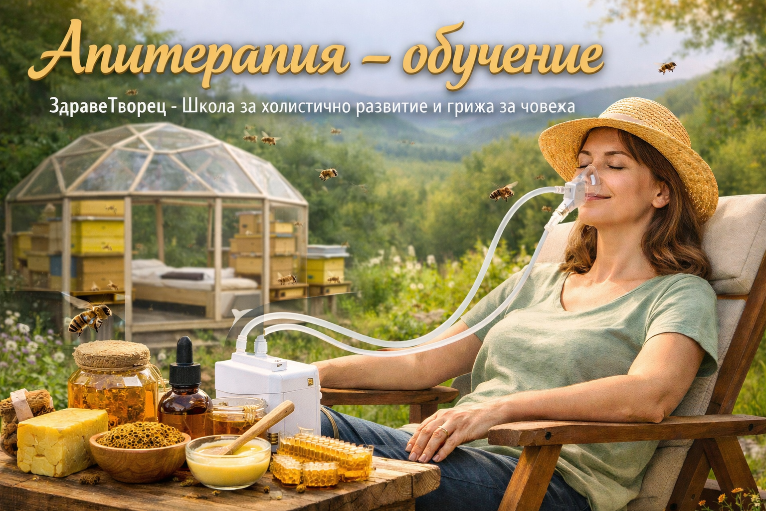 Обучение за Апитерапевти- различни нива