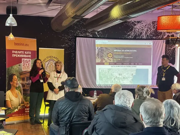 Представихме пред БНР Апи-мрежата